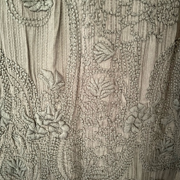 MNG Suit Dark Grey Embroidered Dress - Picture 7 of 7